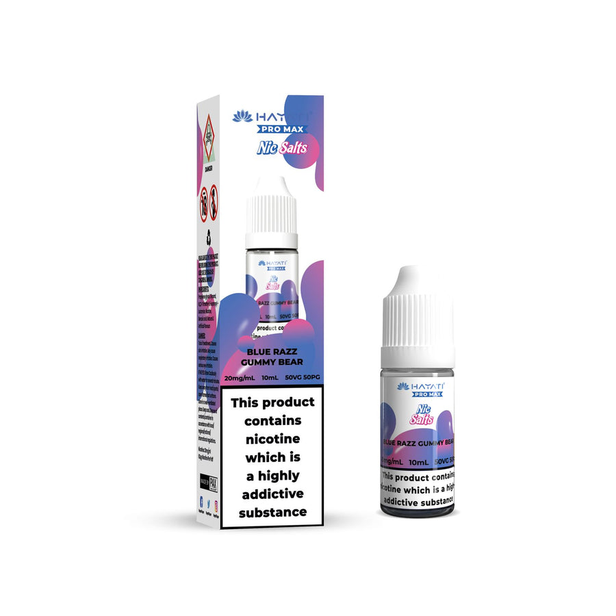 Hayati Pro Max Blue Razz Gummy Bear 10ml 20mg