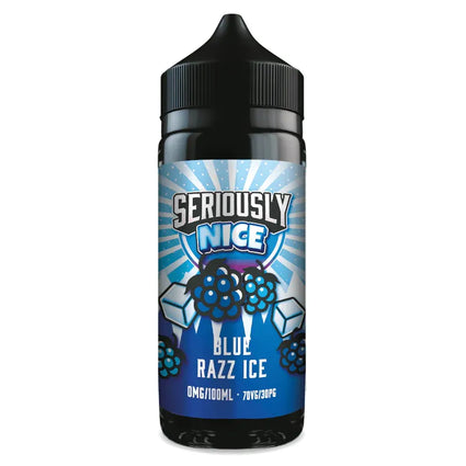 Seriously Nice Blue Razz Ice 100ml 0mg Shortfill