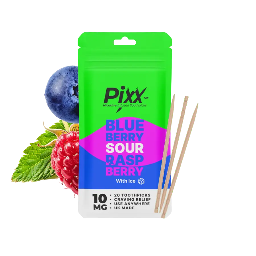 Pixx Blueberry Sour Raspberry Ice 10mg x20