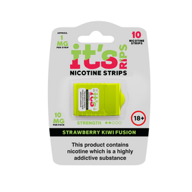 ITS RIPS Nicotine Strips 2mg pack of 10 (20mg) Strawberry Kiwi