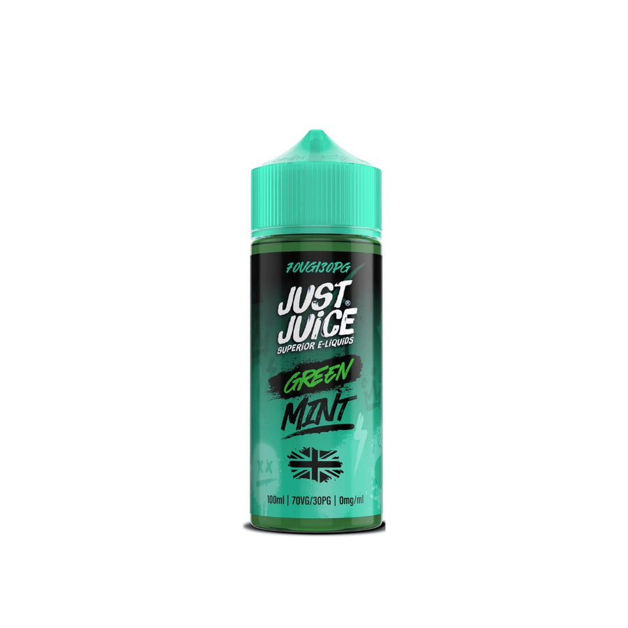 Just Juice Green Mint 100ml 0mg Shortfill