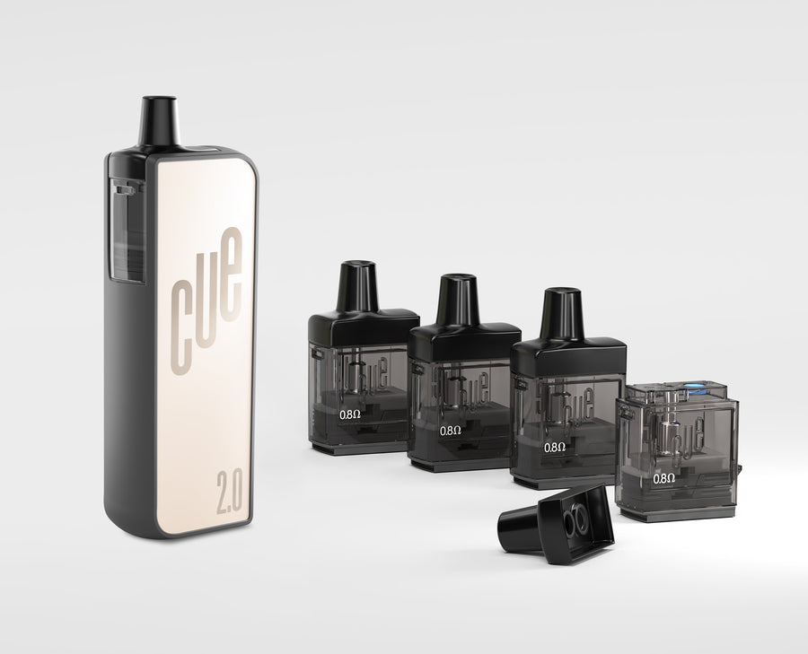 Cue 2.0 Kit Sunlight + 1 Pack of 0.8ohm Pods