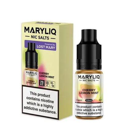 Maryliq Cherry Lemon Mint Nic Salt 20mg