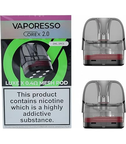 Vaporesso Luxe X Corex Pods DTL 0.4ohm 2ml x2