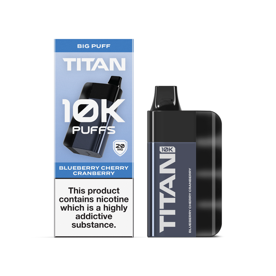 Titan 10K Blueberry Cherry Cranberry 20mg