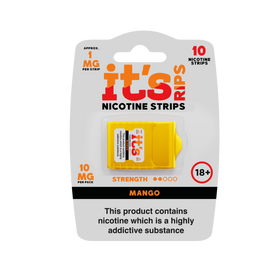 ITS RIPS Nicotine Strips 2mg pack of 10 (20mg) Mango