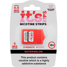 ITS RIPS Nicotine Strips 0.5mg pack of 10 (5mg) Watermelon