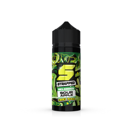 Strapped Reloaded Sour Apple 100ml 0mg Shortfill