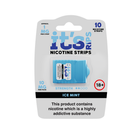 ITS RIPS Nicotine Strips 2mg pack of 10 (20mg) Ice Mint