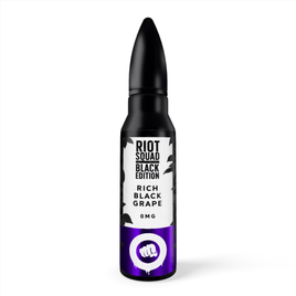Riot Squad Black Edition Rich Black Grape 50ml 0mg Shortfill