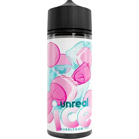 Unreal Ice Bubblegum Ice 100ml 0mg Shortfill