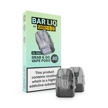Zeus Grab & Go Pods 0.8 x2 2ml