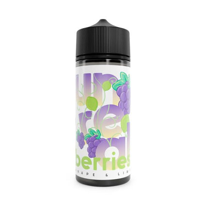 Unreal Berries Grape & Lime 100ml 0mg Shortfill