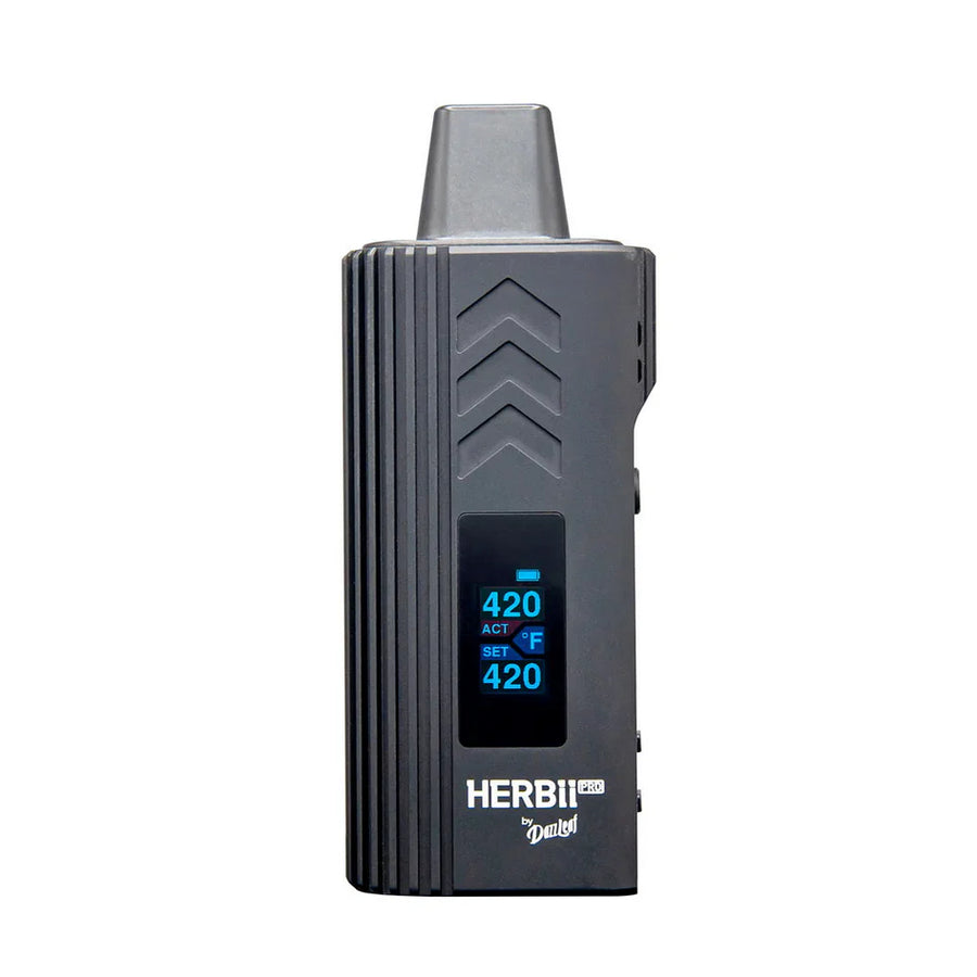 Dazzleaf HERBii Pro Dry Herb Vaporiser Kit Black 2500mAh