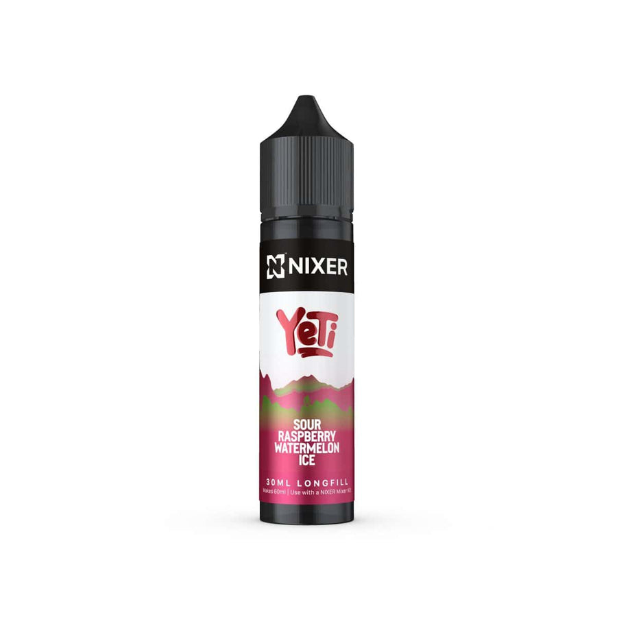 Nixer x Yeti Sour Raspberry Watermelon Ice 0mg 30ml Longfill