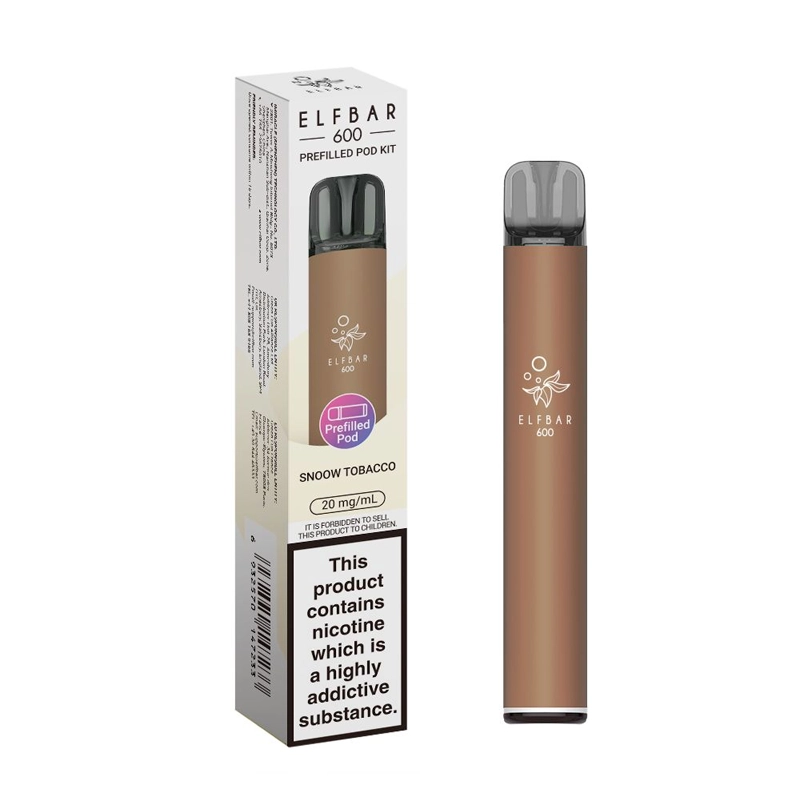 Elfbar 600 Kit Snow Tobacco 20mg vapesjersey Elfbar 600 Kit Snow Tobacco 20mg vapesjersey