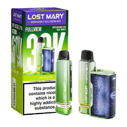 Lost Mary Nera 30k Kit Lemon Lime 20mg