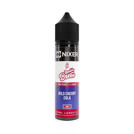 Nixer x Ohm Brew Wild Cherry Cola 0mg 30ml Longfill