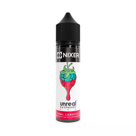 Nixer x Unreal Raspberry Red 0mg 30ml Longfill