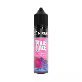 Nixer Pixie Juice Pink Apple & Blackberries 0mg 30ml Longfill