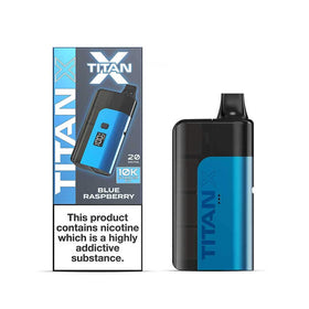 Titan X 10K Starter Kit Blue Raspberry 20mg