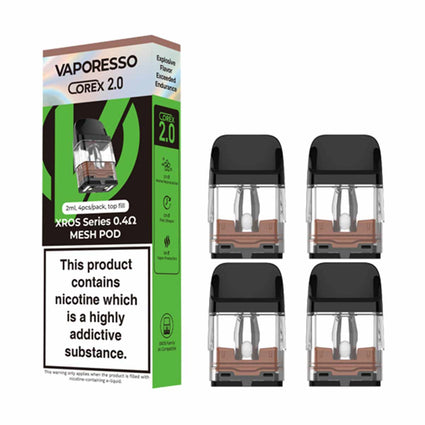 Vaporesso Xros Corex 2.0 Pods 2ml 0.4ohm x4