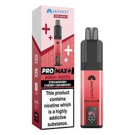 Hayati Pro Max 6000 + Pod Kit Strawberry Cherry Cranberry 20mg