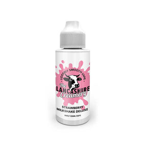 Strawberry Milkshake Deluxe 100ml 0mg Shortfill