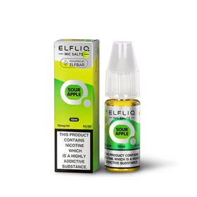 Elfliq Sour Apple Nic Salt 5mg