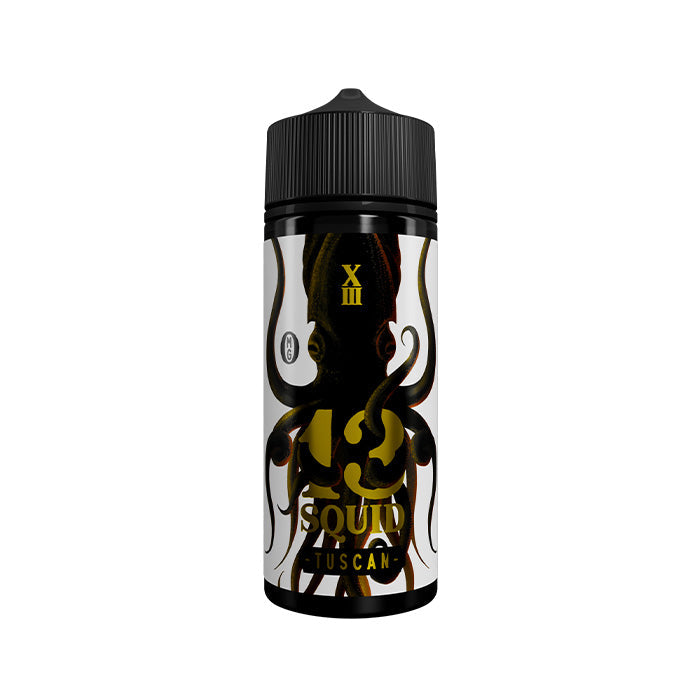 13 Squid Tuscan 100ml 0mg Shortfill