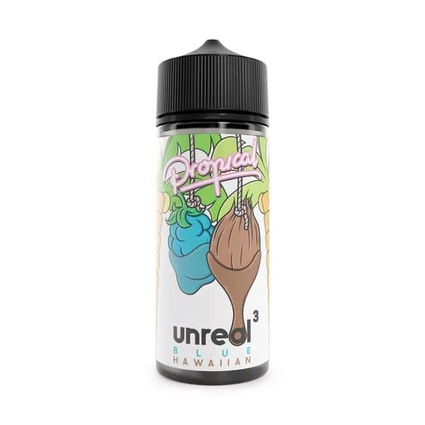 Unreal 3 Propical Blue Hawaiian 100ml 0mg Shortfill
