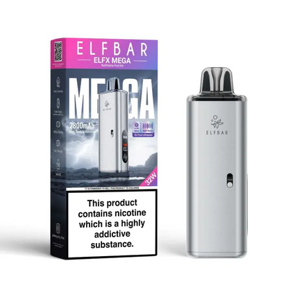 Elfbar Elfx Mega Kit Silver 2ml 2800mAh