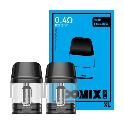 Aspire Loomix Pods 3ml 0.4ohm x2