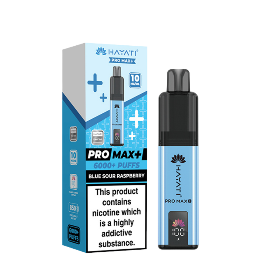 Hayati Pro Max+ 6000 Pod Kit Blue Sour Raspberry 10mg