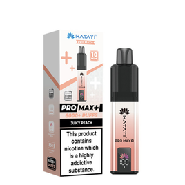 Hayati Pro Max+ 6000 Pod Kit Juicy Peach 10mg
