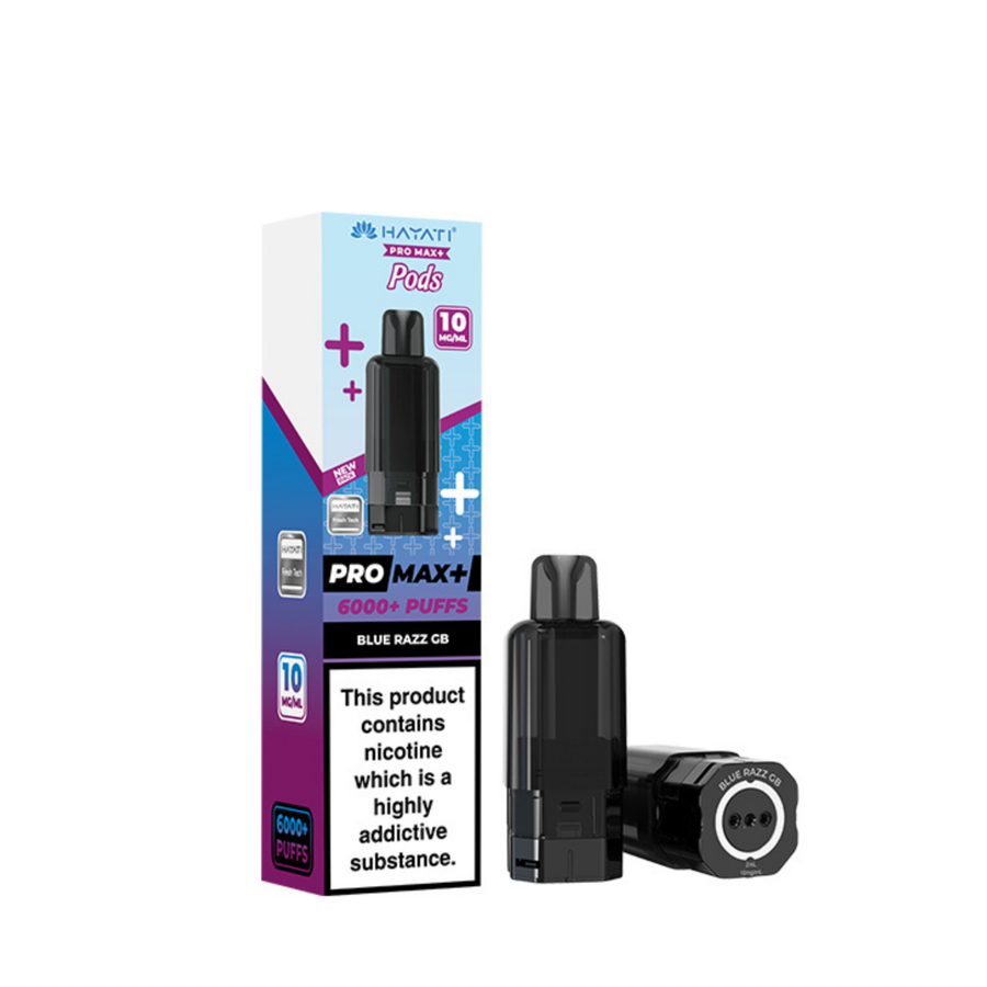 Hayati Pro Max+ 6000 Refill Blue Razz GB 10mg