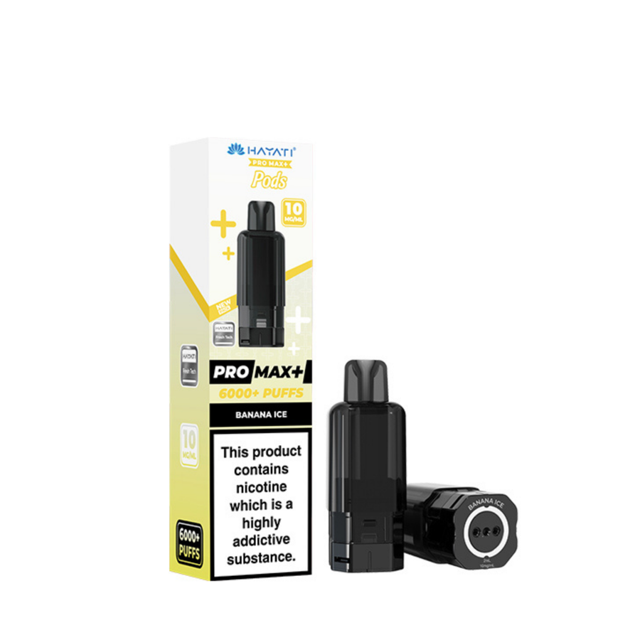 Hayati Pro Max+ 6000 Refill Banana Ice 10mg