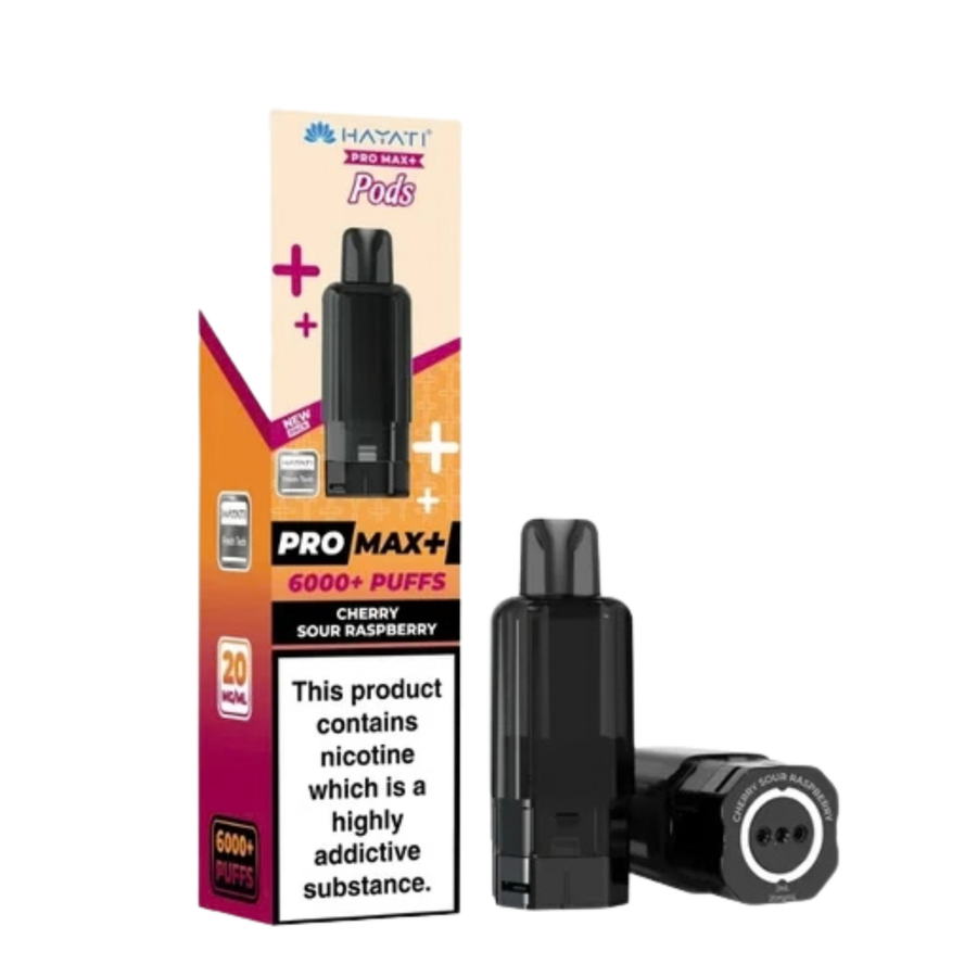 Hayati Pro Max+ 6000 Refill Cherry Sour Raspberry 20mg