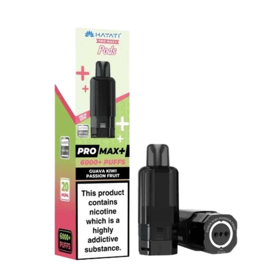 Hayati Pro Max+ 6000 Refill Guava Kiwi Passionfruit 20mg
