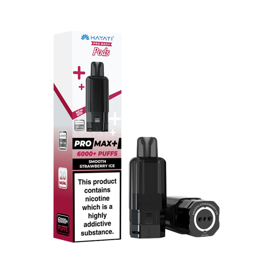 Hayati Pro Max+ 6000 Refill Smooth Strawberry Ice 20mg
