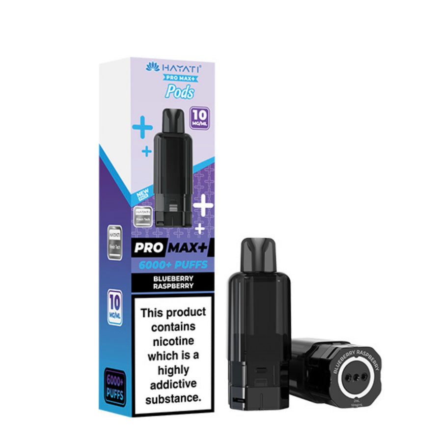 Hayati Pro Max Pod Blueberry Raspberry 10mg