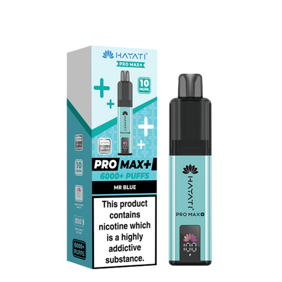 Hayati Pro Max+ 6000 Pod Kit Mr Blue 10mg