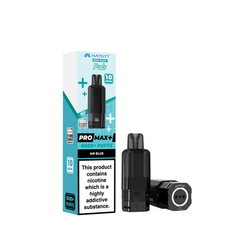Hayati Pro Max+ 6000 Refill Mr Blue 10mg