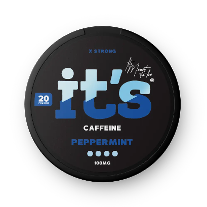 Caffeine Pouches Peppermint 100mg