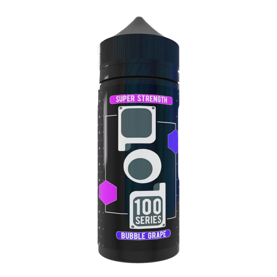 Pod 100 Series Bubble Grape 100ml 0mg Shortfill