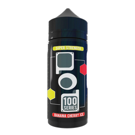 Pod 100 Series Banana Cherry Ice 100ml 0mg Shortfill
