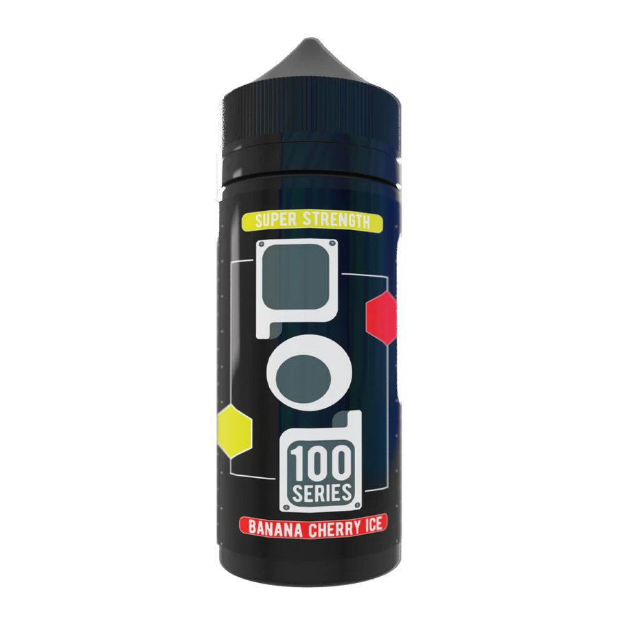 Pod 100 Series Banana Cherry Ice 100ml 0mg Shortfill
