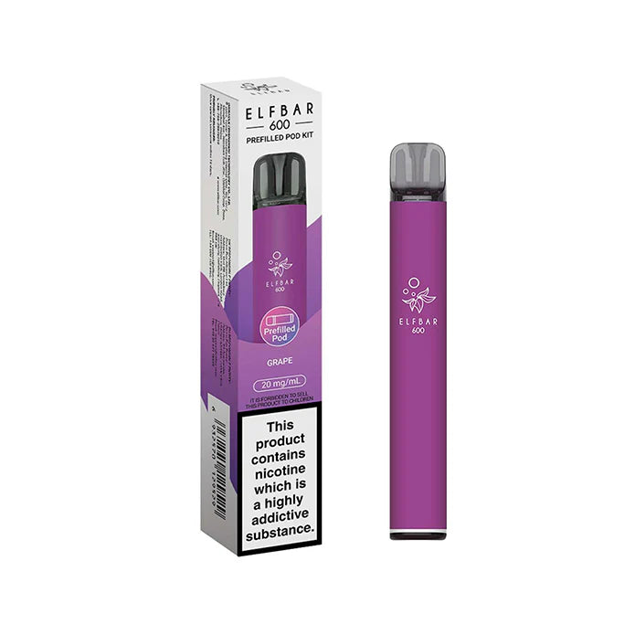 Elfbar 600 Kit Grape 20mg