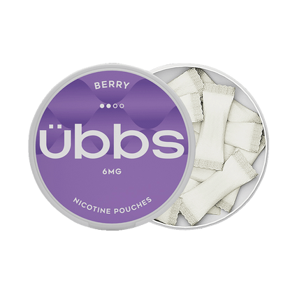 Ubbs Nicotine Pouch 6mg Berry