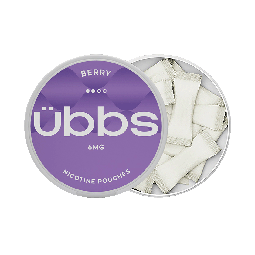 Ubbs Nicotine Pouch 6mg Berry